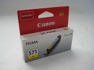 Patrone Canon CLI-571, 0388C001 yellow originalverpackt, 15,90 €