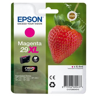 Cartouche Epson Nr.29XL, C13T29934010 magenta originale