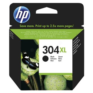 Patrone HP 304XL, N9K08AE black originalverpackt