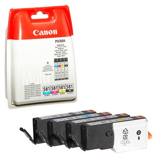 Canon Multipack CLI581, 2103C004 b/c/m/y originalverpackt