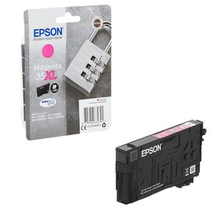 Patrone Epson Nr.35XL,  C13T35634010 magenta originalverpackt