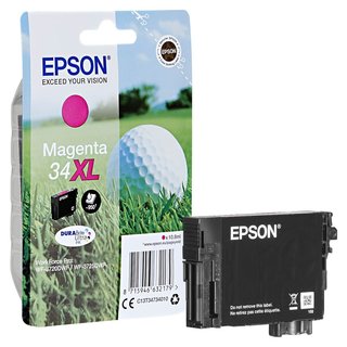 Patrone Epson Nr.34XL,  C13T34634010 magenta originalverpackt